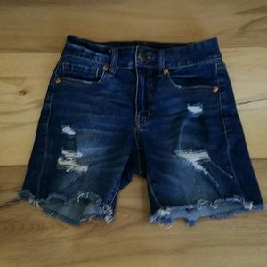 Distressed aeropostle shorts